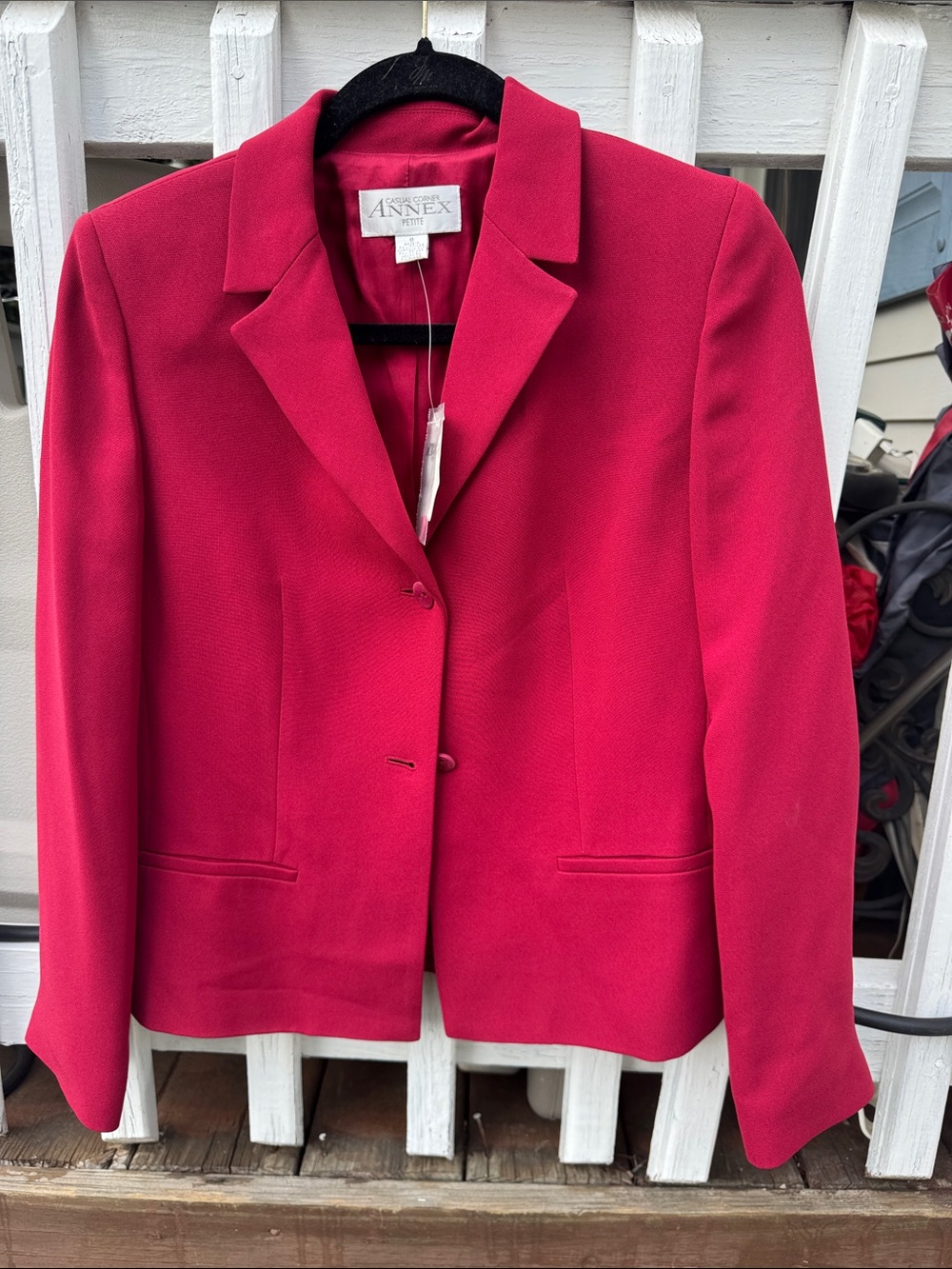 Annex Women's Bright Pink Tailored Blazer